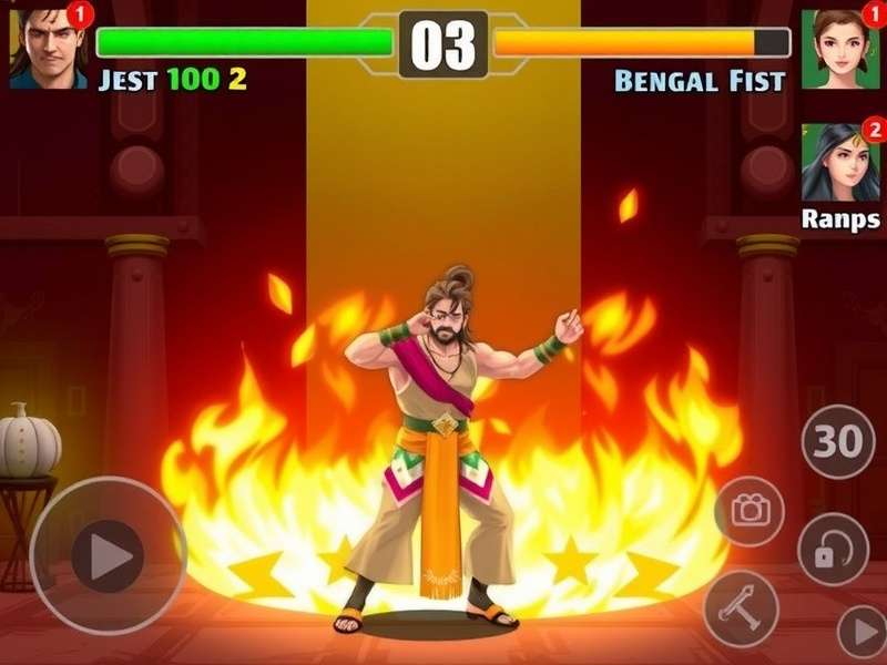 Bengal Fist Champion Game Screenshot